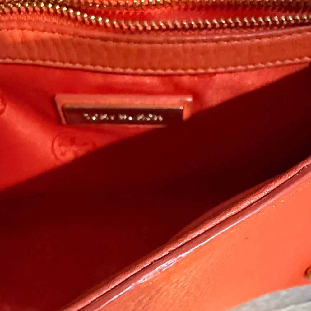 Tory Burch Britten Spiced Orange Crossbody Bag - Picture 8 of 9